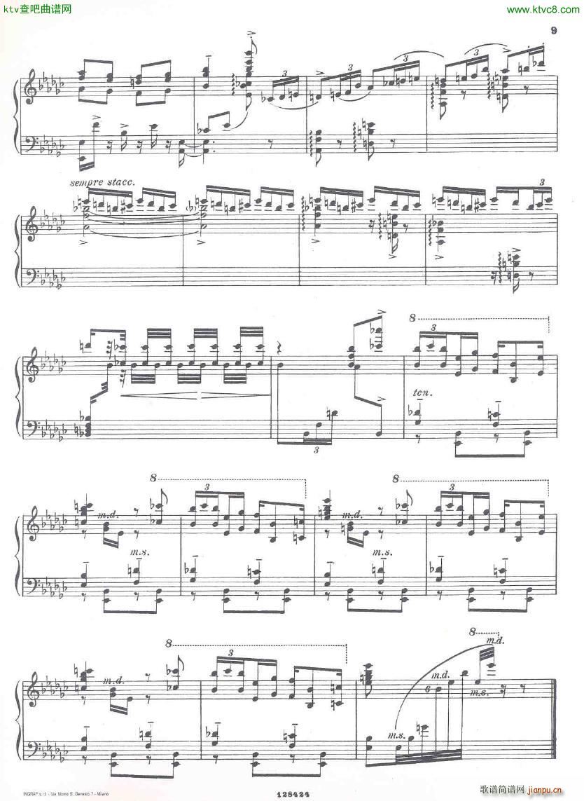 Gershwin 3 Preludes(V)9