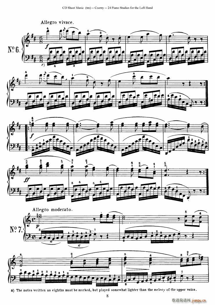 Left Hand Etudes(V)8
