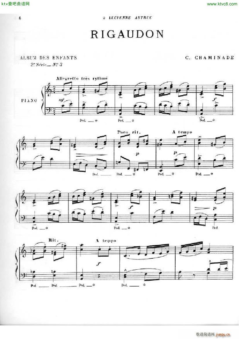 Chaminade Album des enfants 2e srie op 126(V)5