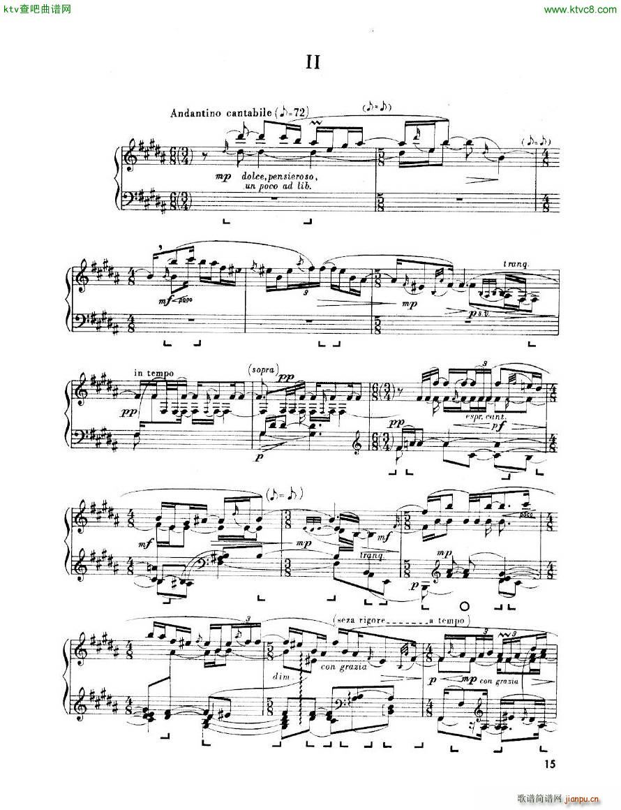 Enescu op 24 No 3 Piano sonata No 3(V)15