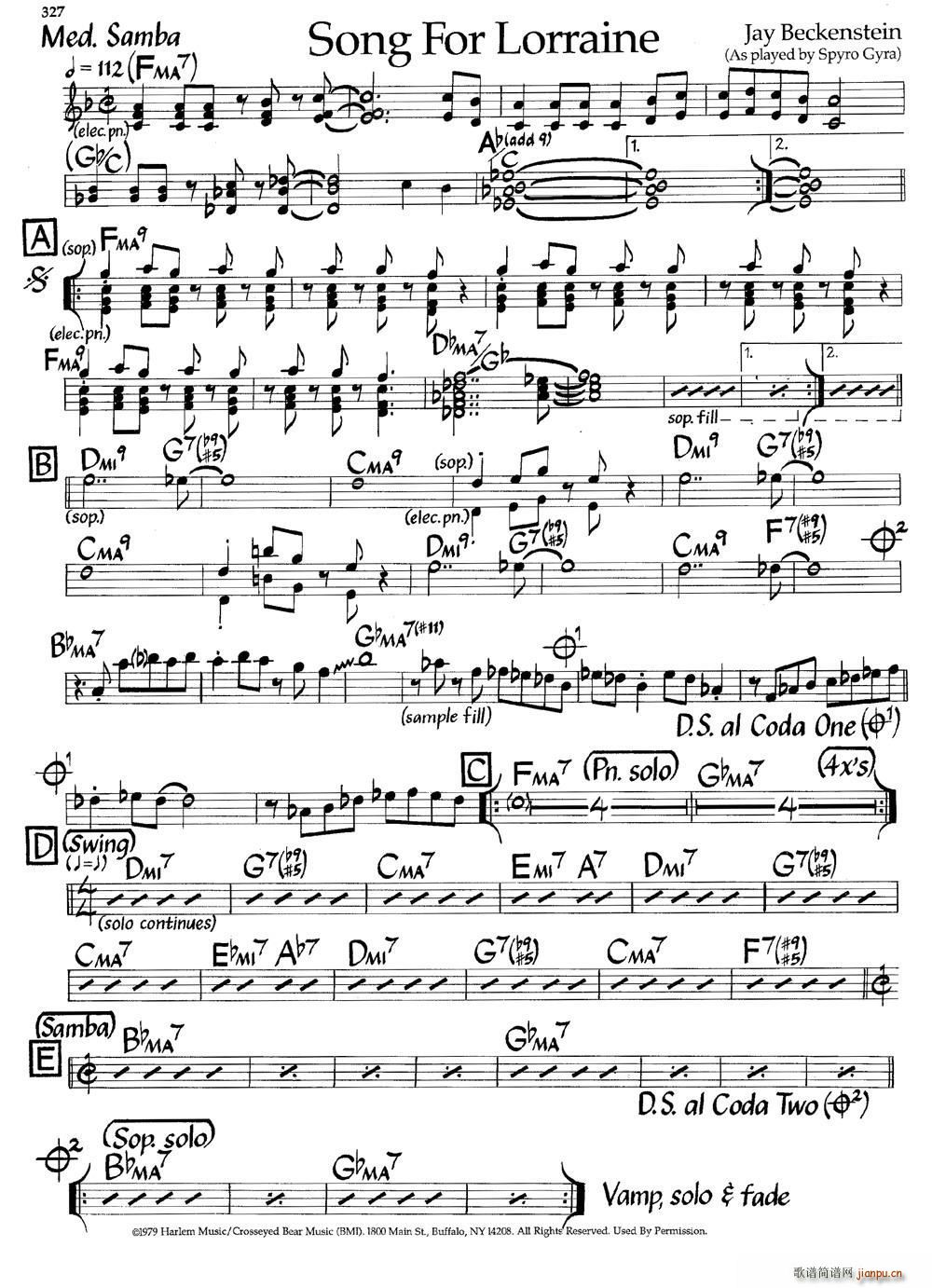 Song For Lorraine ʿ(V)1