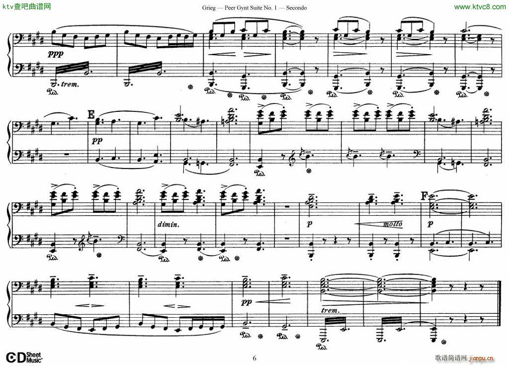 Peer Gynt Suite No 1(V)6