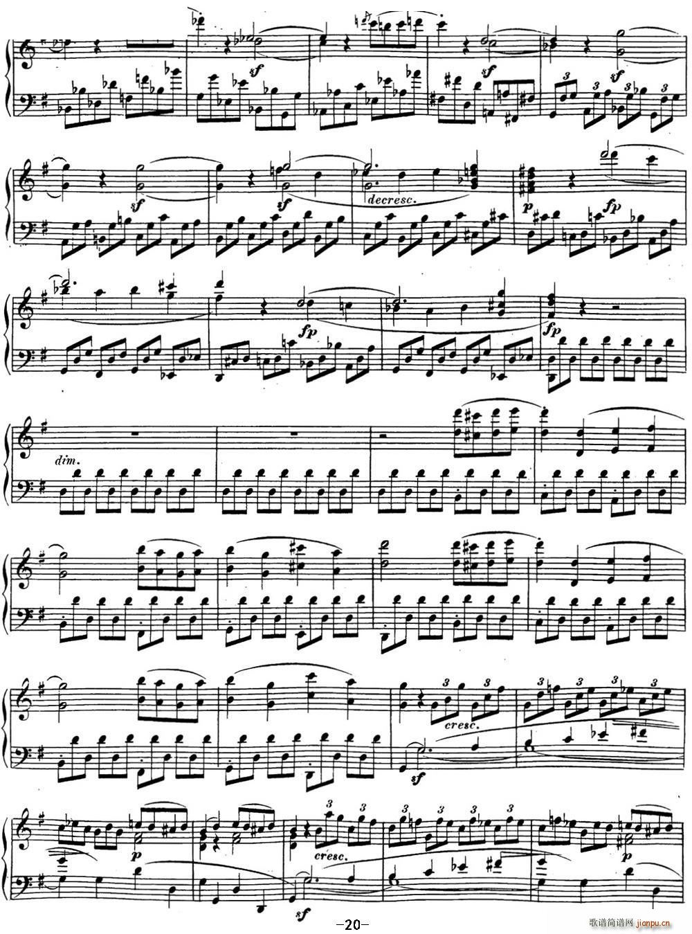 ؐQ16 G{(dio) Op 31 No 1 G major(V)20