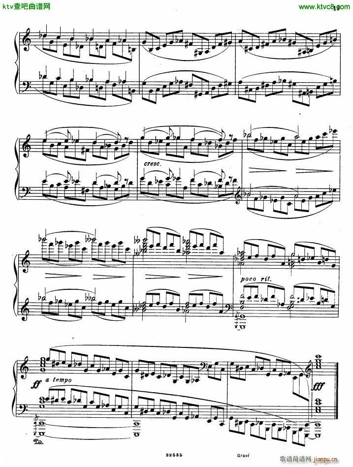 Gliere 25 Preludes op30 Book5(V)17