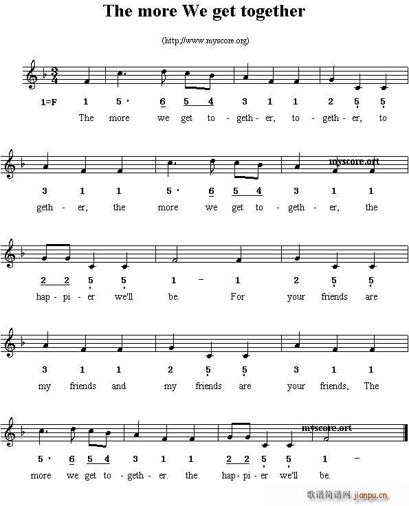 The more We get together(ʮּ)1