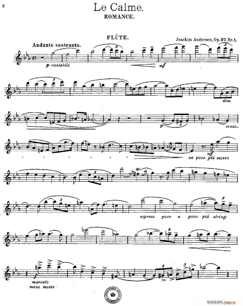 Le Calme Op 57 No 1(ѺV)1