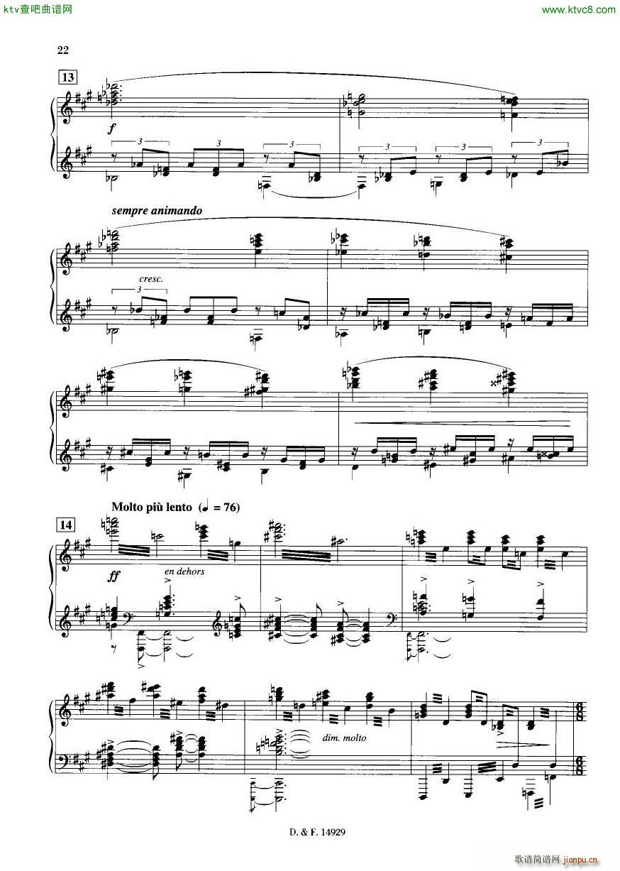 Durufl Op 6 Trois Danses(V)21