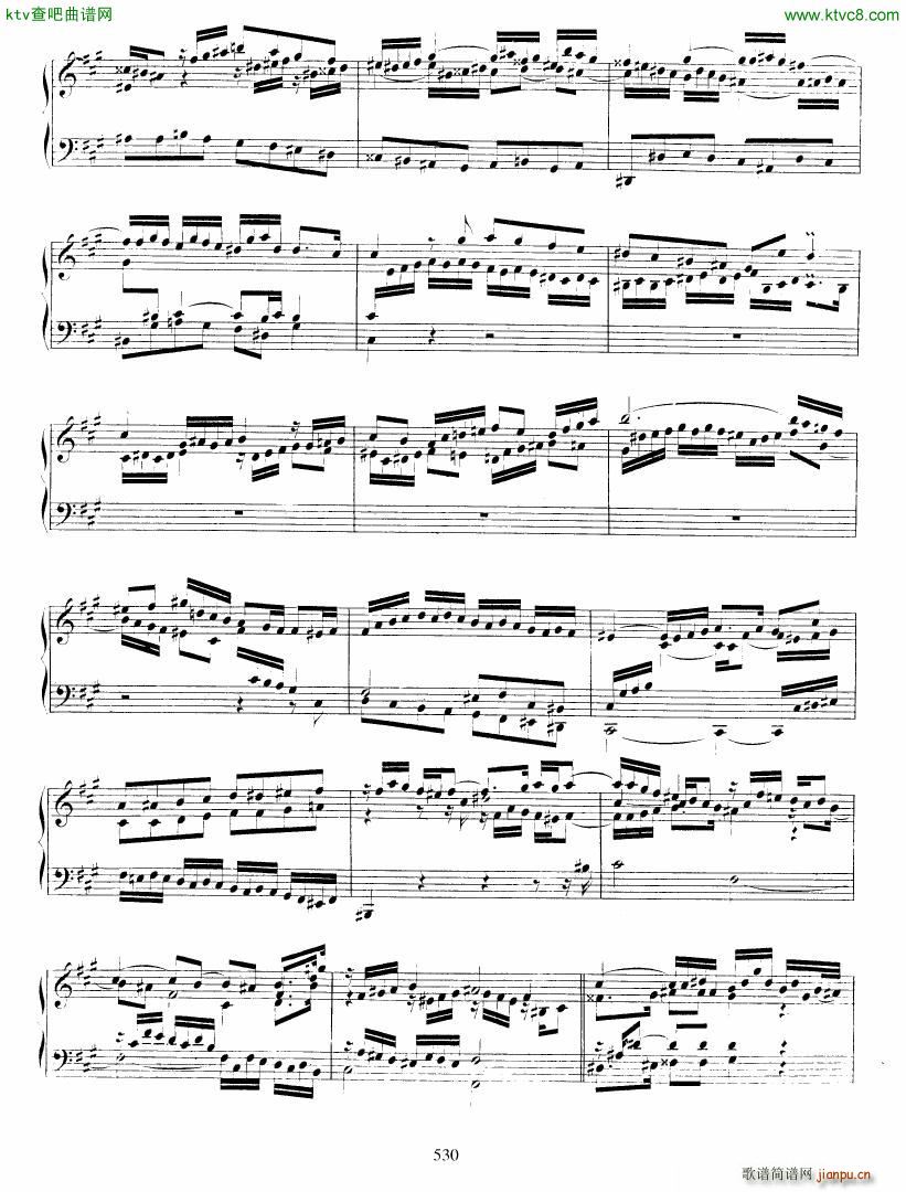 Bach JS BWV 910 Toccata in f(V)7
