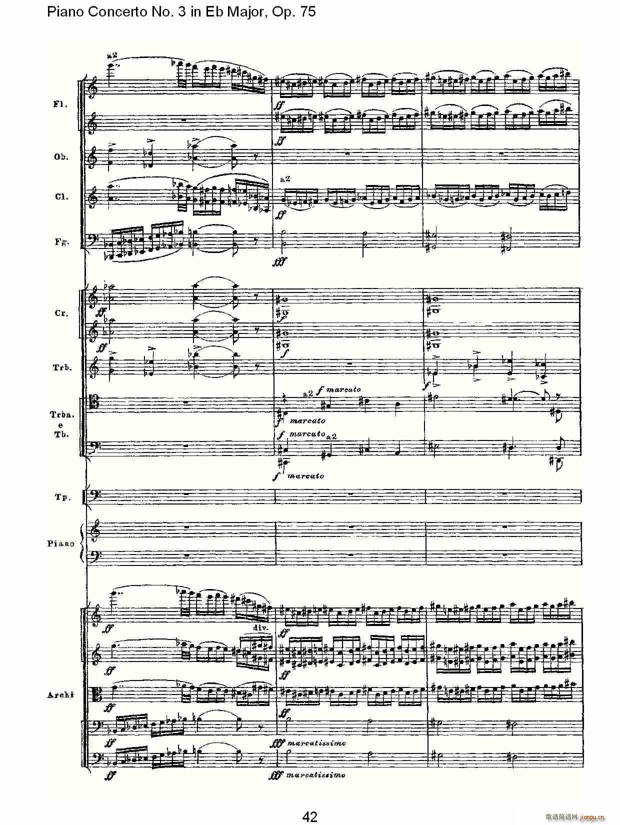 Piano Concerto No.3 in Eb Major, Op.75(V)12