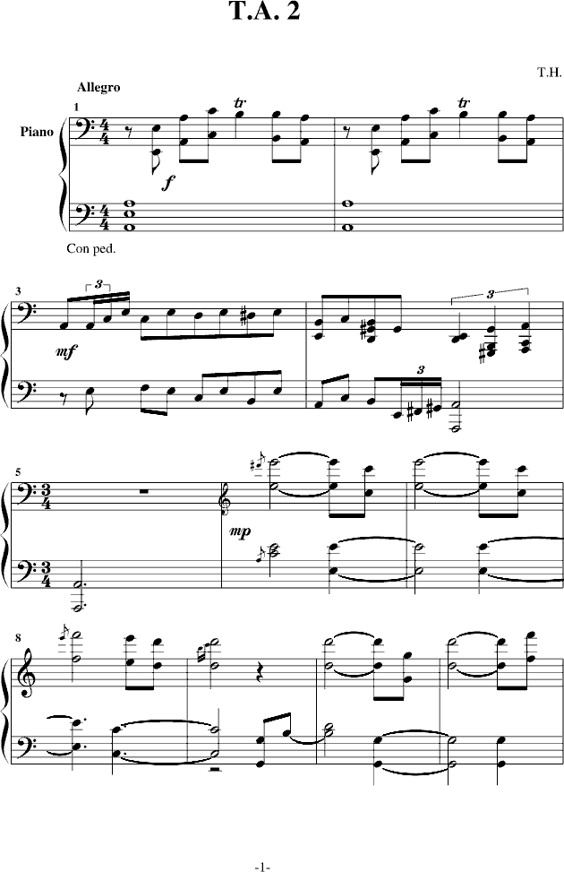 T. A. 2(V)1