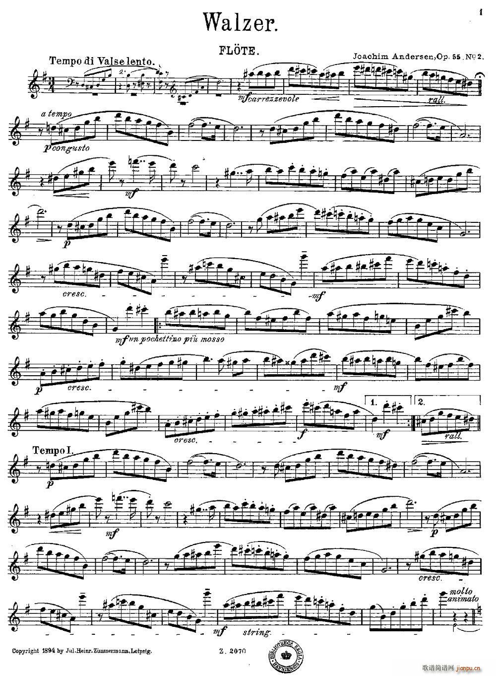 Walzer Op 55 No 2(ѺV)1