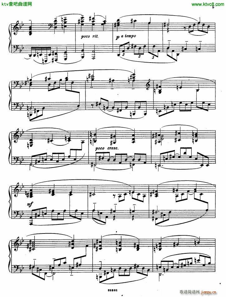 Gliere 25 Preludes op30 Book5(V)3