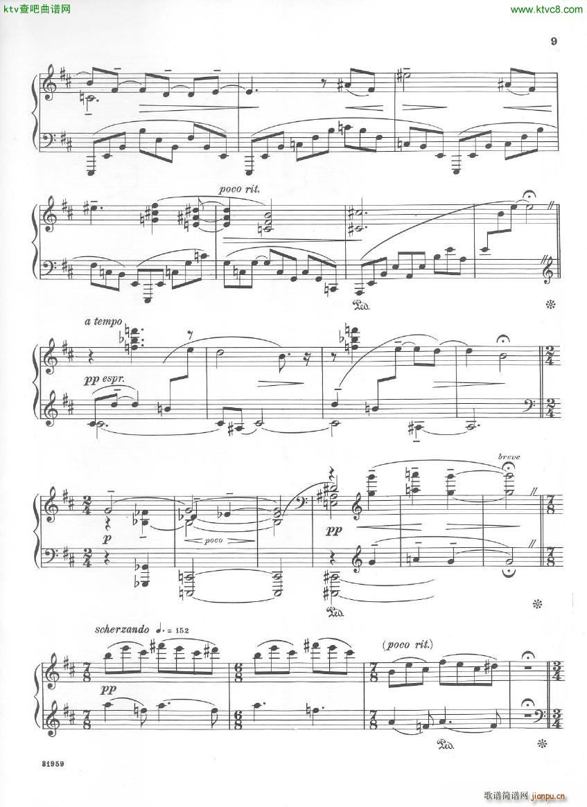 Bloch Five Sketches in Sepia(V)9