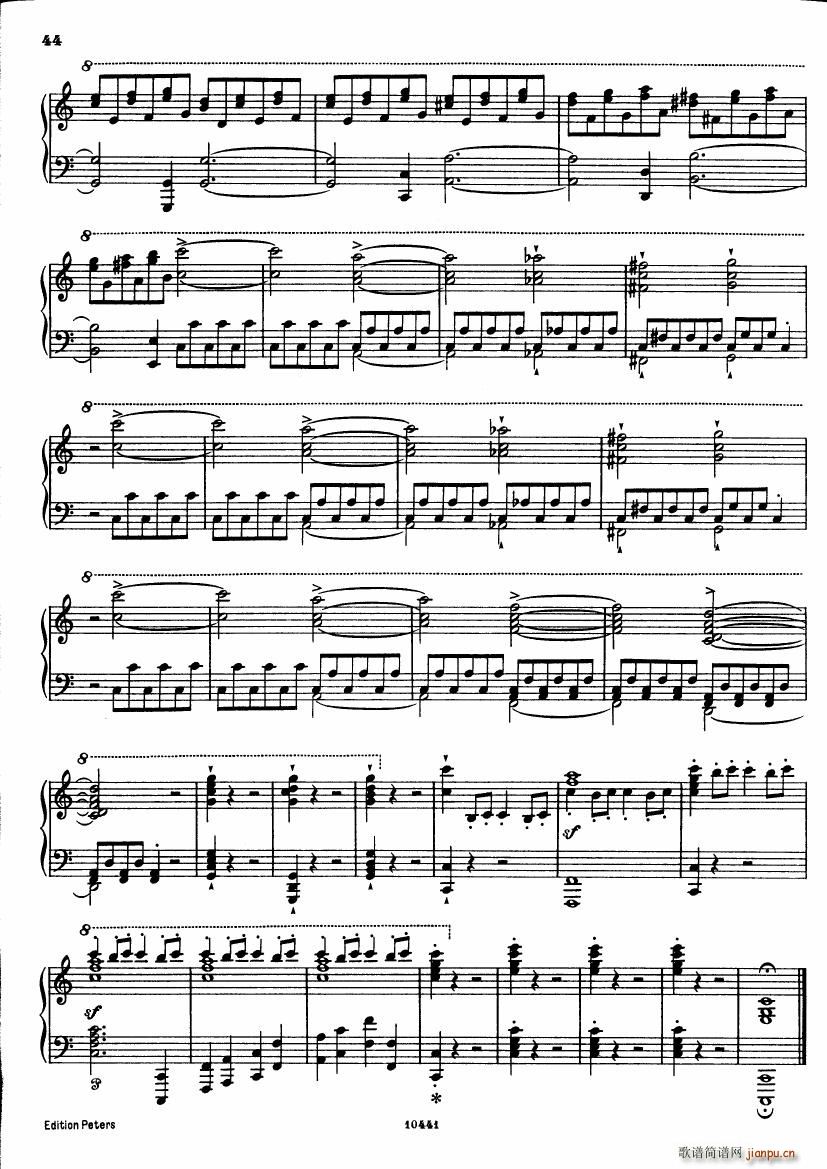 Brahms op 68 Singer Symphonie Nr 1(V)43