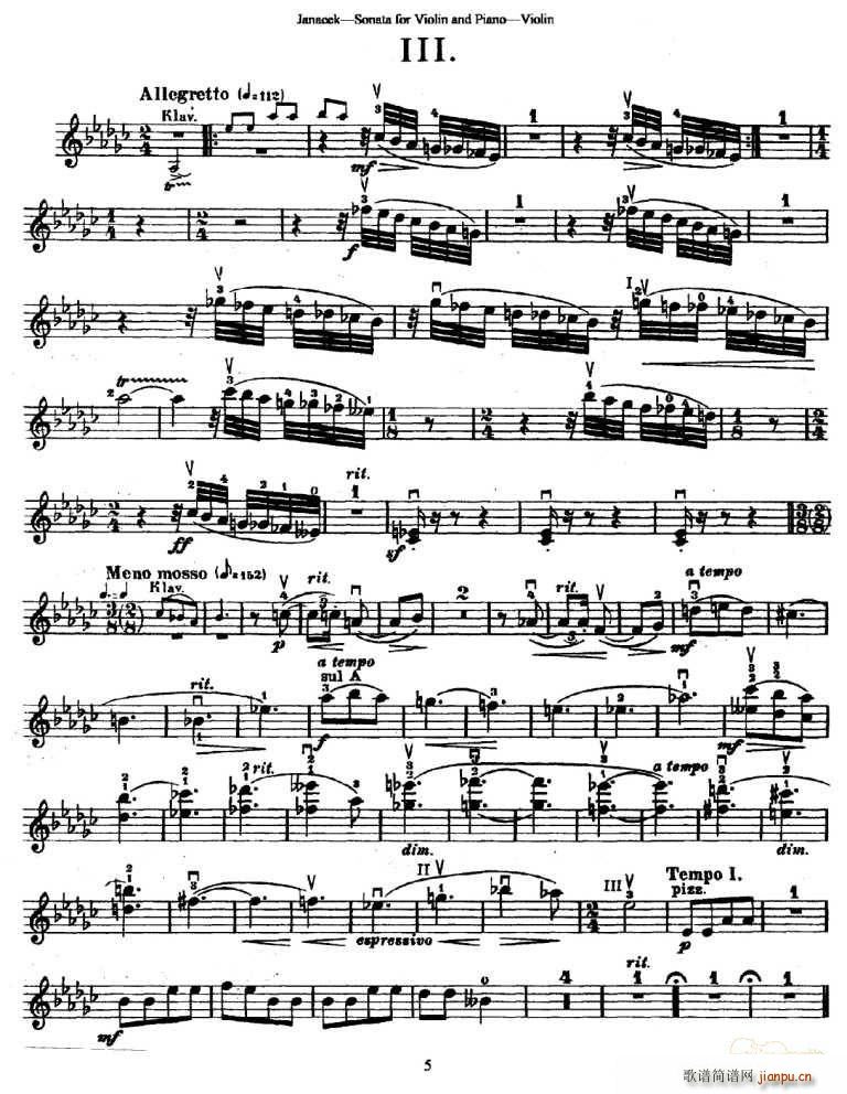 Sonata for Violin and Piano(ʮּ)5
