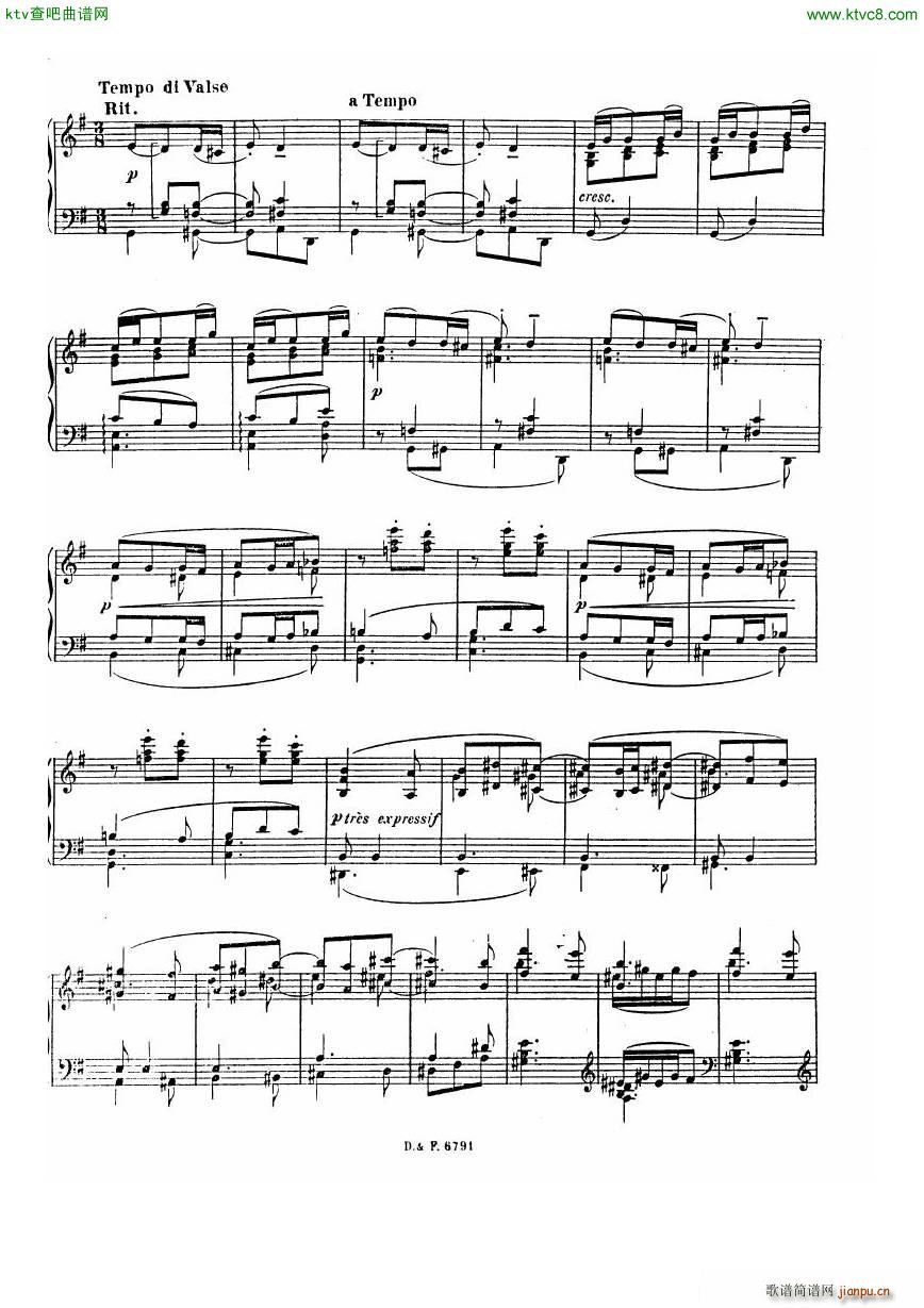 durand debussy petite suite(V)20