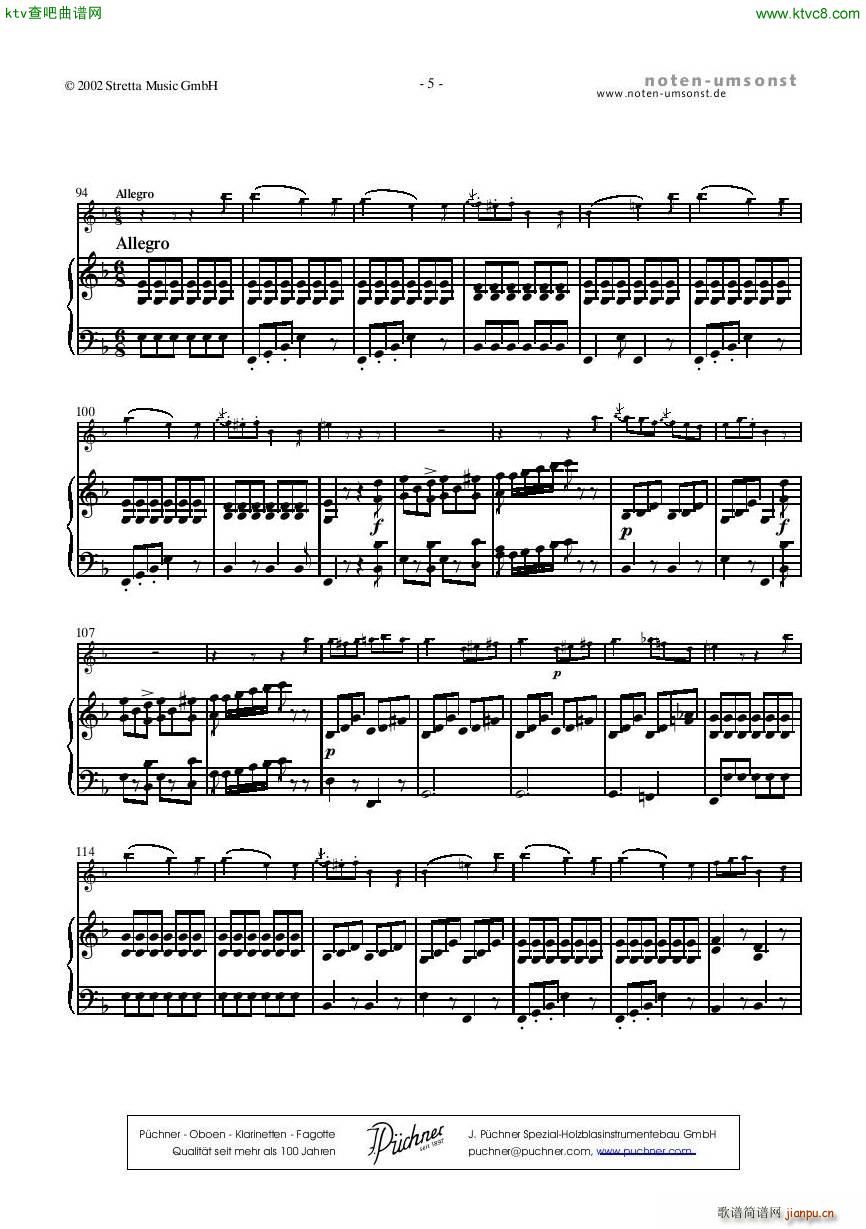 Donizetti Sonate Fdur Flute Piano(V)11