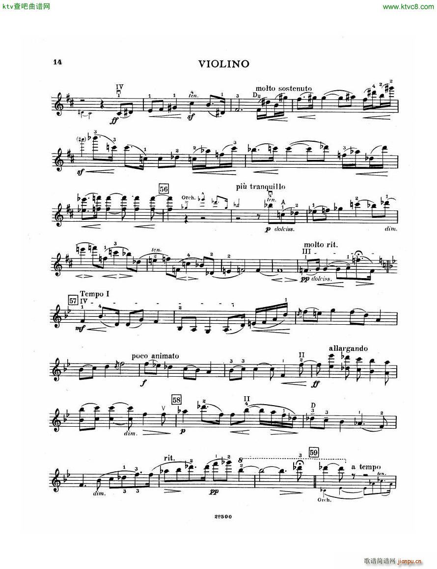 Elgar Violin Concerto Vn(V)14