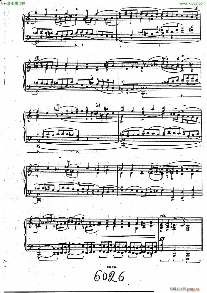 BUSONI Prelude and fugue op21 2(V)8