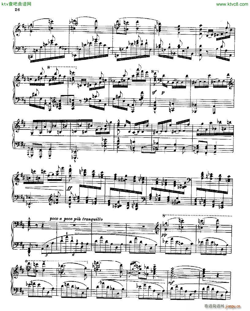 Balakirev Piano Sonata In B Flat Minor(V)25