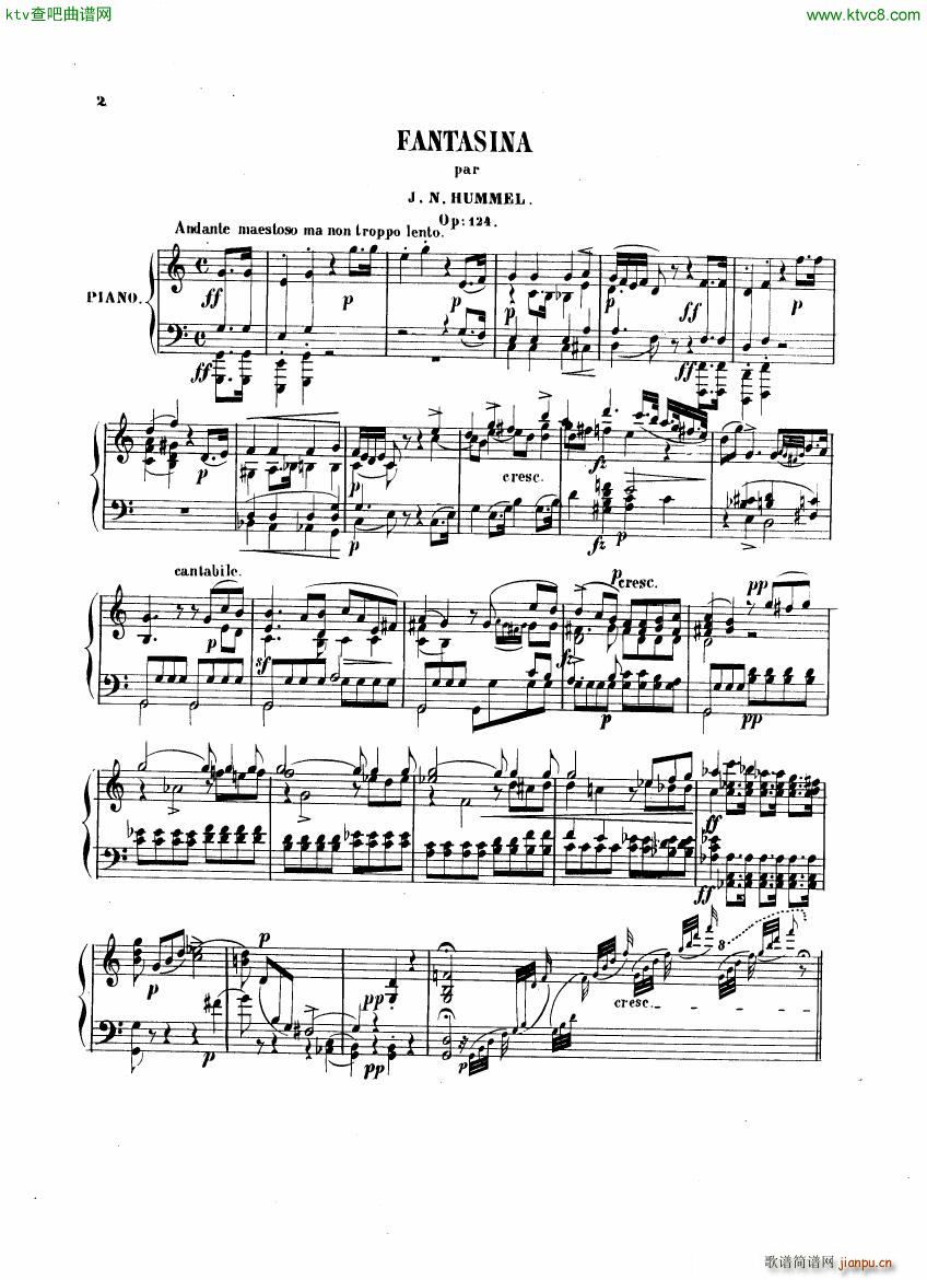 hummel 124 fantasy on mozart s figaro(V)1