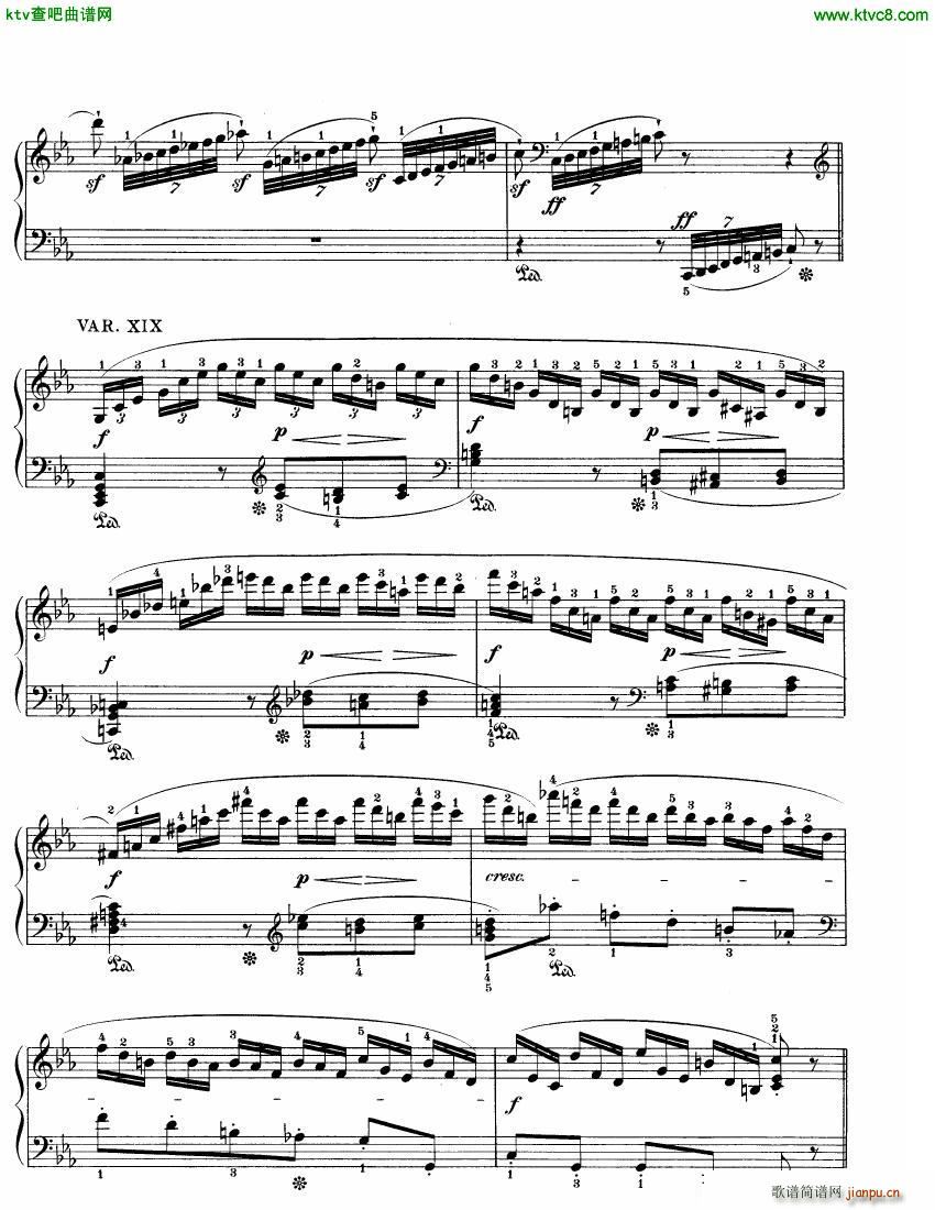 Beethoven WoO 80 32 Variations in C Minor(V)10