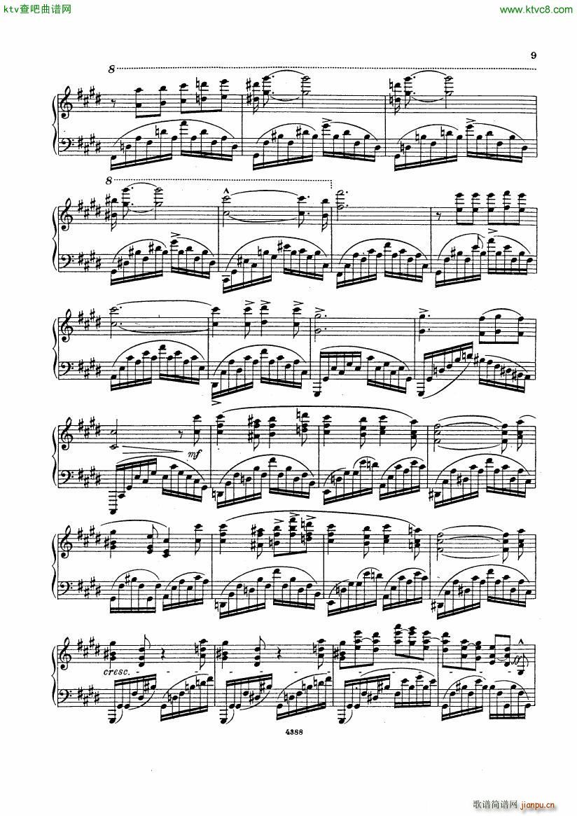 Bortkiewicz Op29 12 Etudes Nouvelles Book 1(V)8