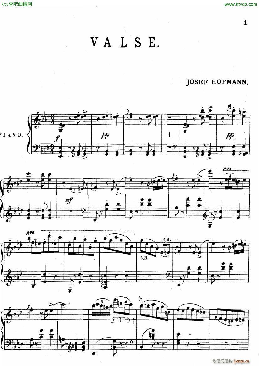 Hofmann Valse in Ab(V)1