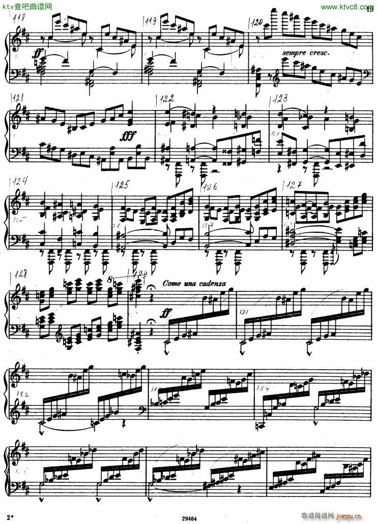 Franck prelude Choral Fugue(V)16