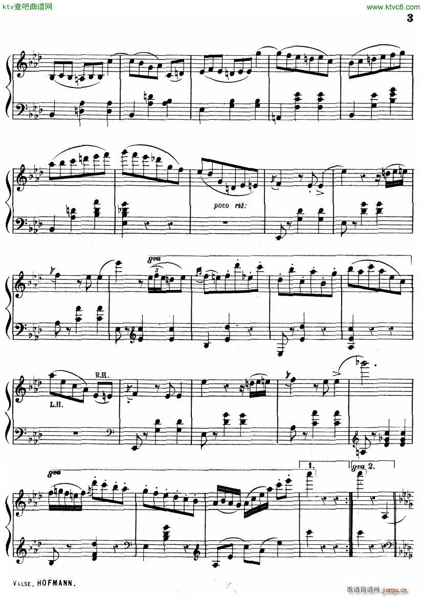 Hofmann Valse in Ab(V)3