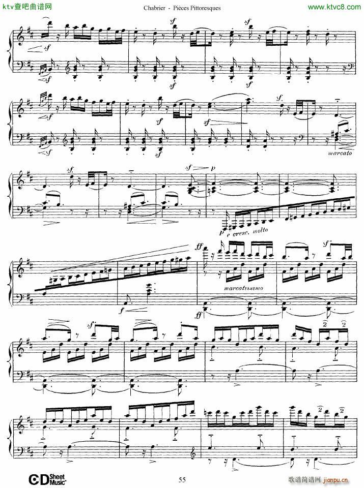 Chabrier Pices Pittoresques 7 10(V)26