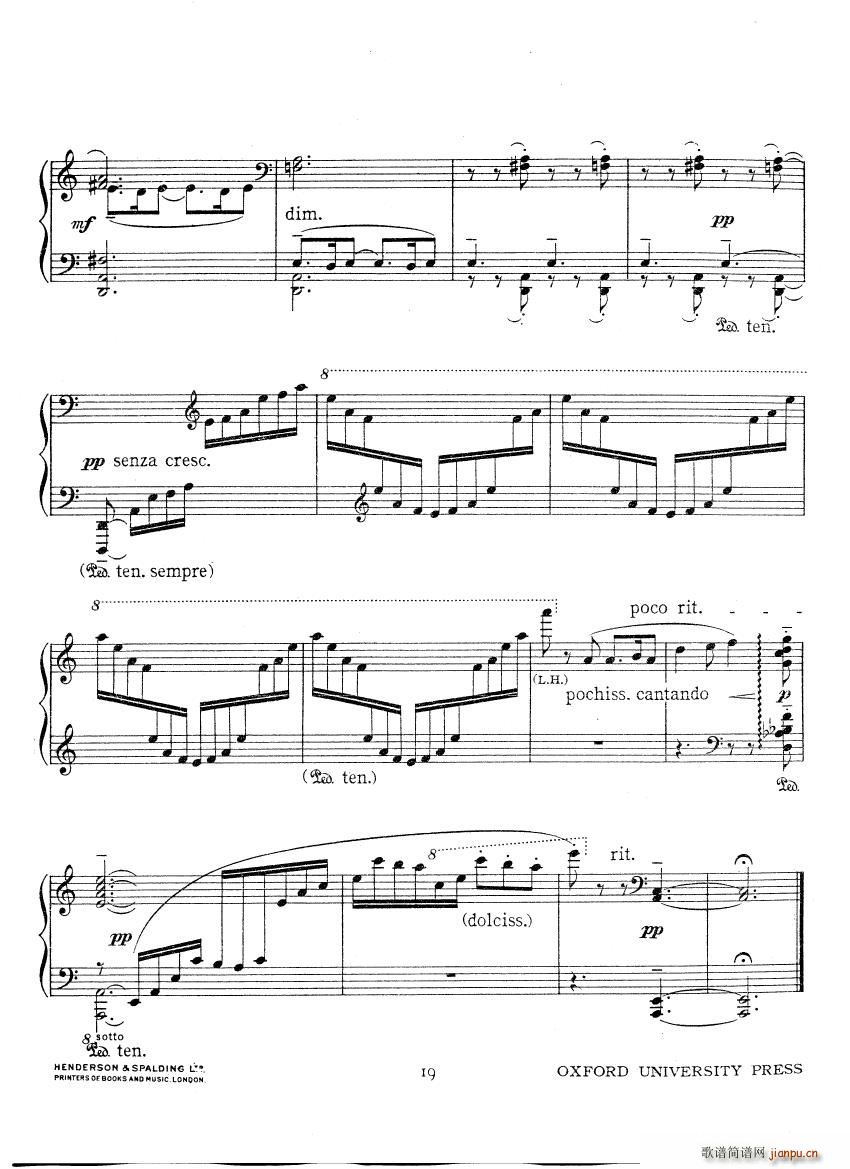 Bowen Op 87 Ballade No 2(V)18