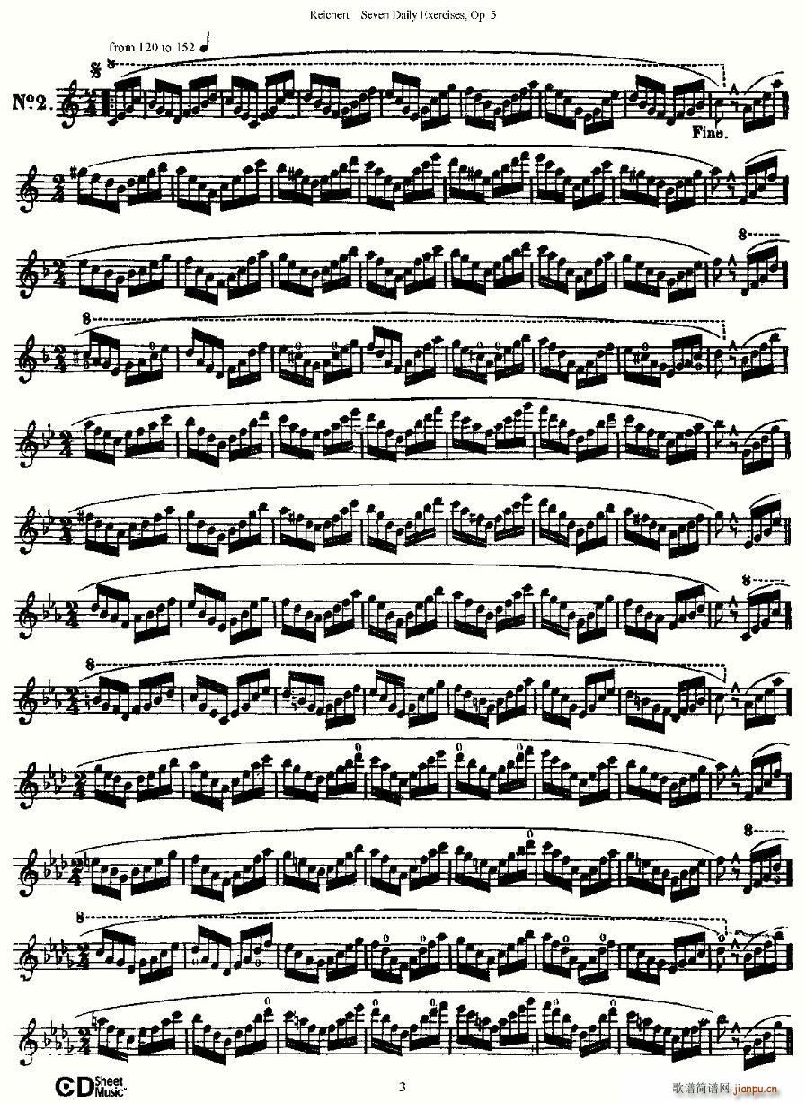 Seven Daily Exercises, Op.5(ʮּ)3