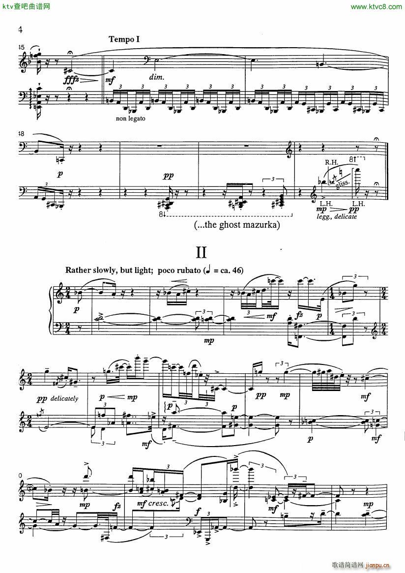 Bolcom 9 Bagatelles(V)5