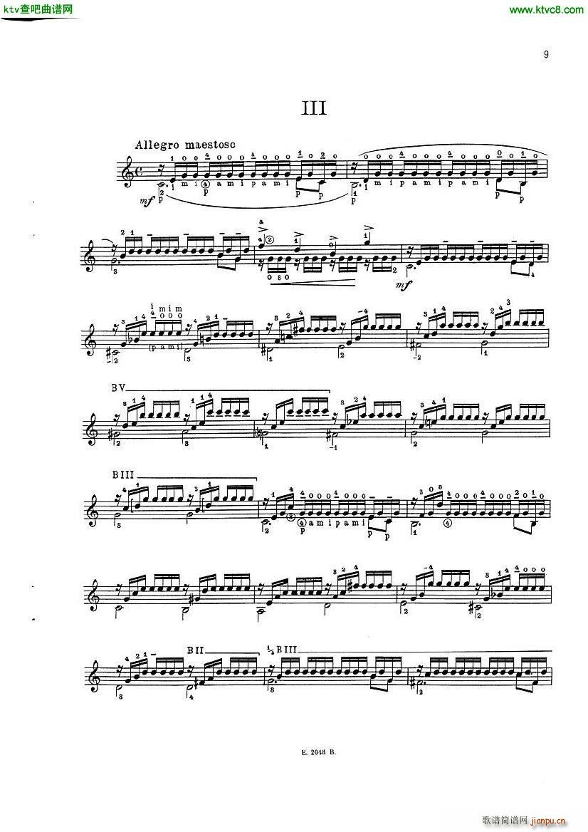Mauro Giuliani 6 Preludi op 83(V)8