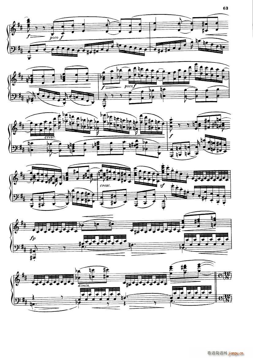 Brahms op 73 Singer Symphonie Nr 2 D Dur(V)19