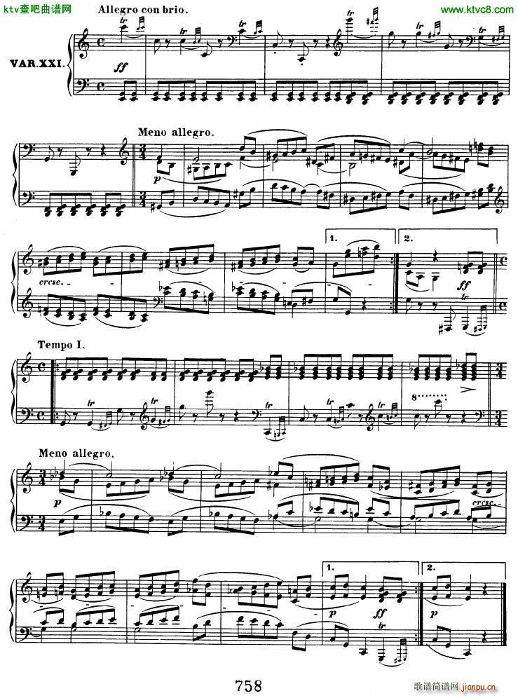 Beethoven op 120 Diabelli Variations(V)18