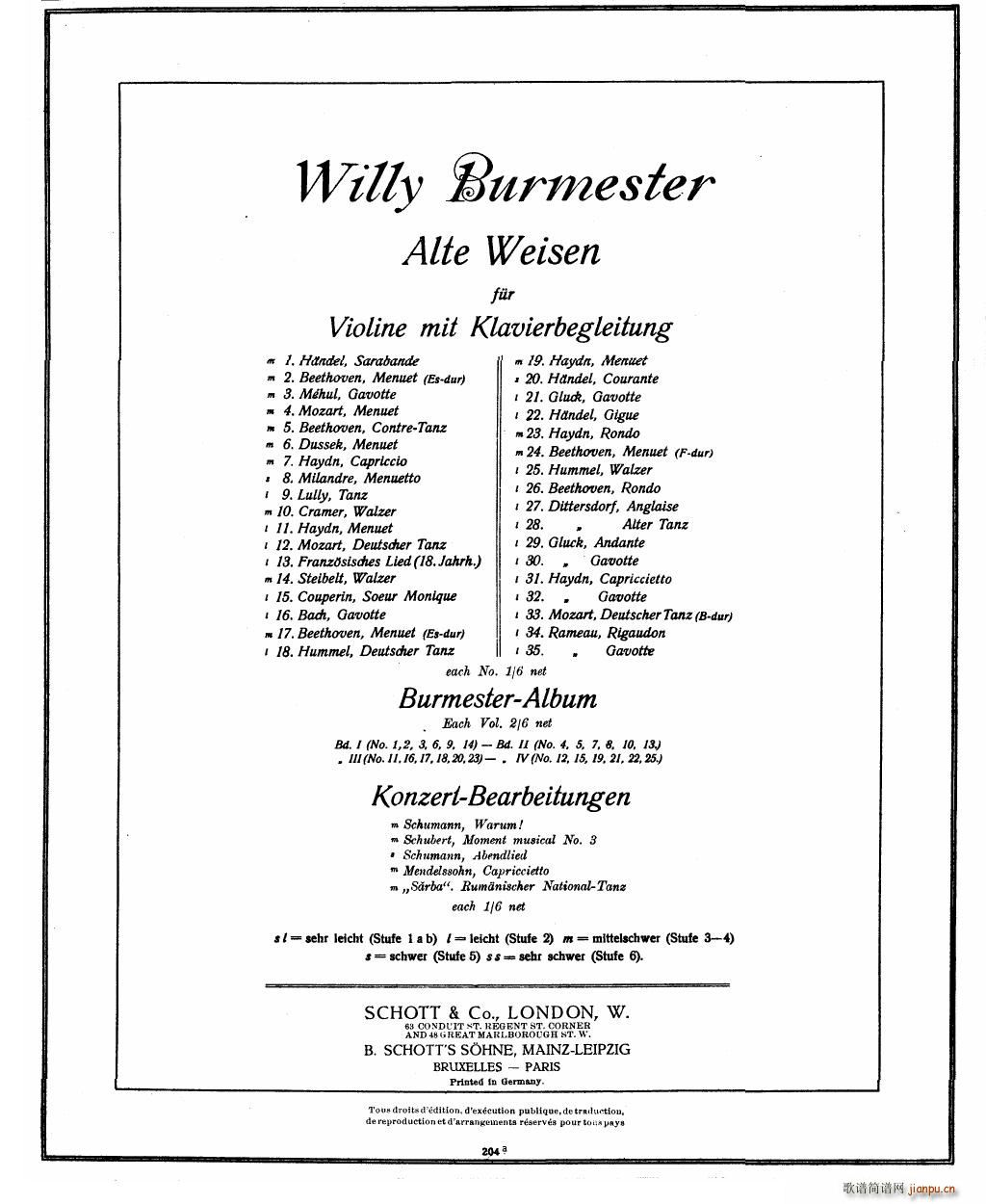 Bowen Barcarolle for violin and piano(V)13