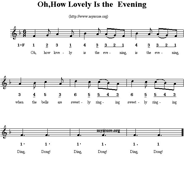 Ӣă裺Oh,howlovelyistheevening()1