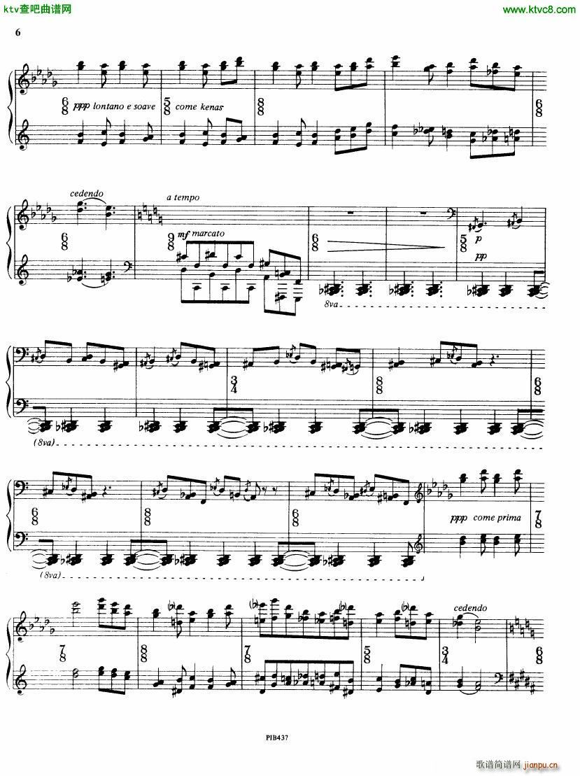 Ginastera op 53 Sonata No 2(V)6