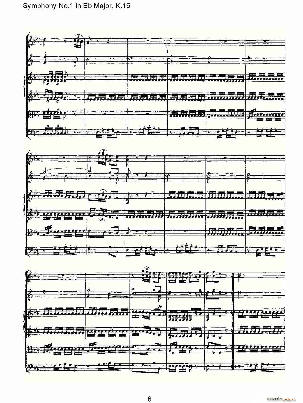 Symphony No.1 in Eb MajorK.16(ʮּ)6