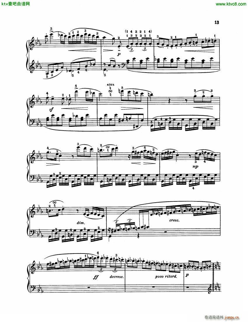 Beethoven op 51 no 1 Rondo in C major(V)9