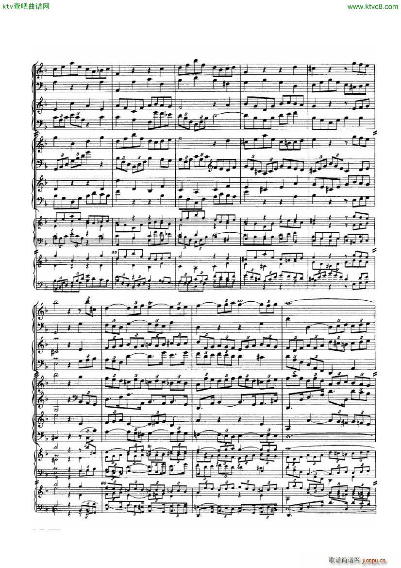 Bach JS BWV 1080 Kunst der Fuge part 3(V)8