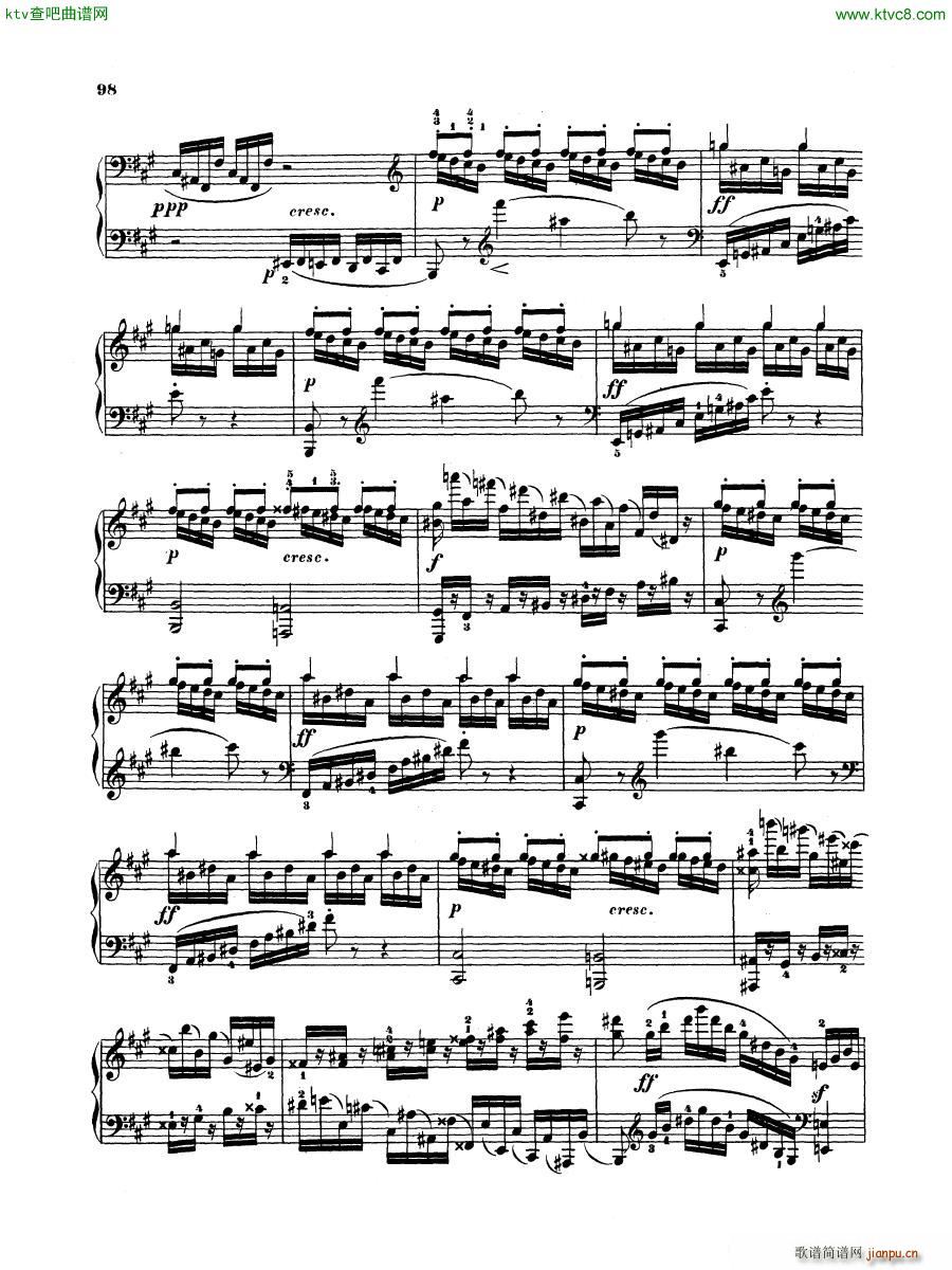 Hummel Sonata in F sharp minor Op 81(V)25