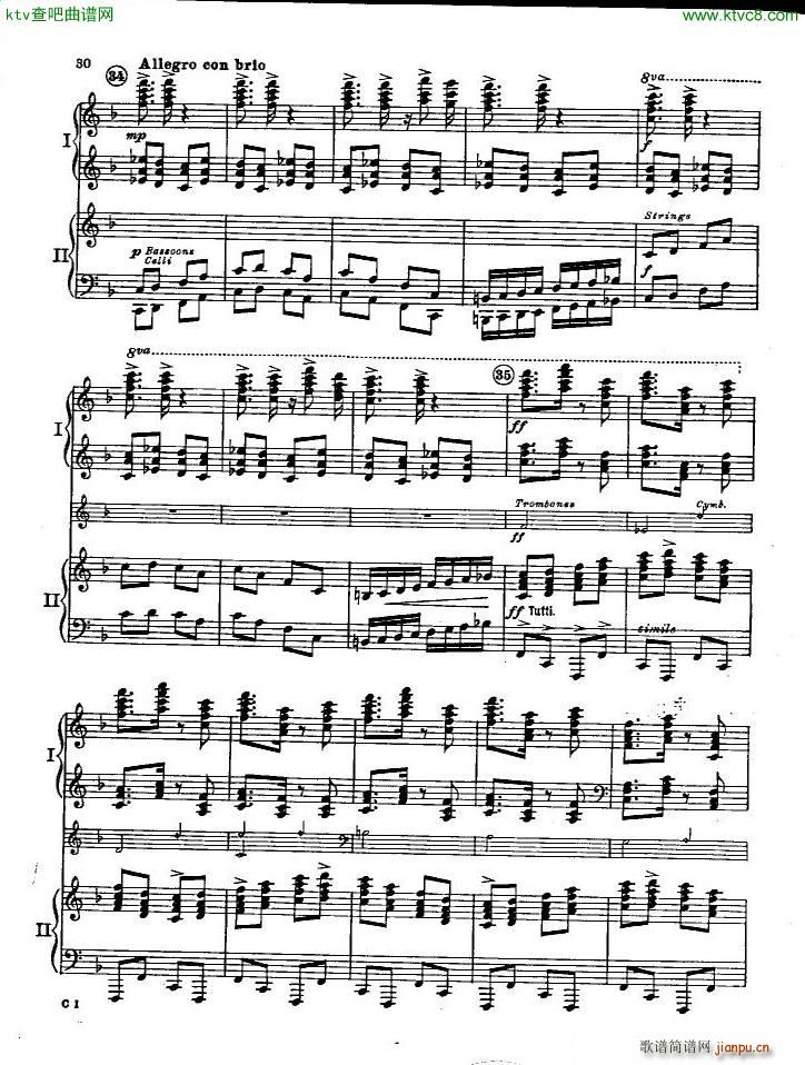 Gershwin Piano Concerto In F (V)28