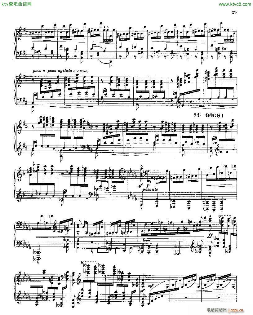 Balakirev Piano Sonata In B Flat Minor(V)28