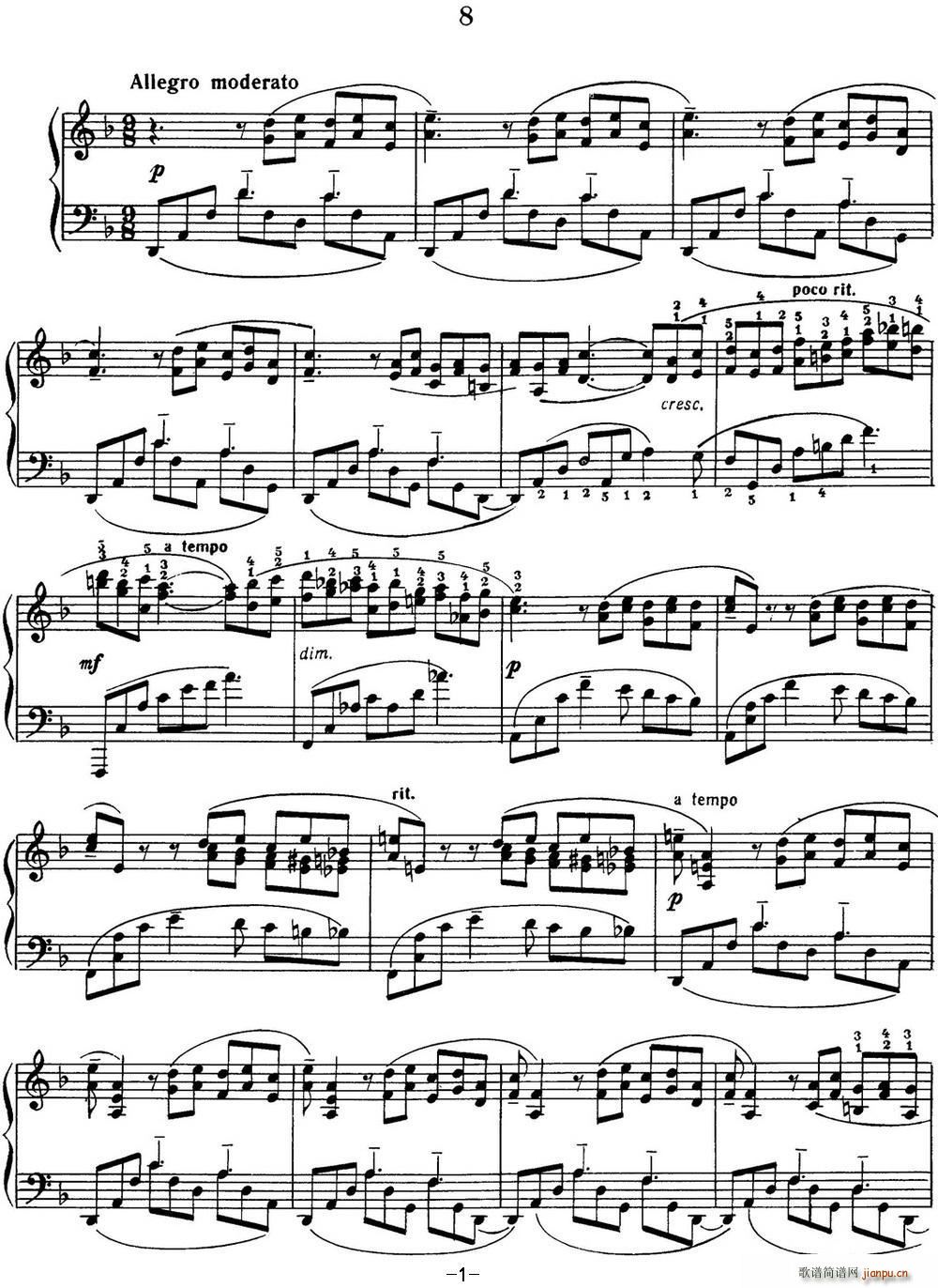 լZ (x)1617 Etudes tableaux Op 39 No 8(V)1