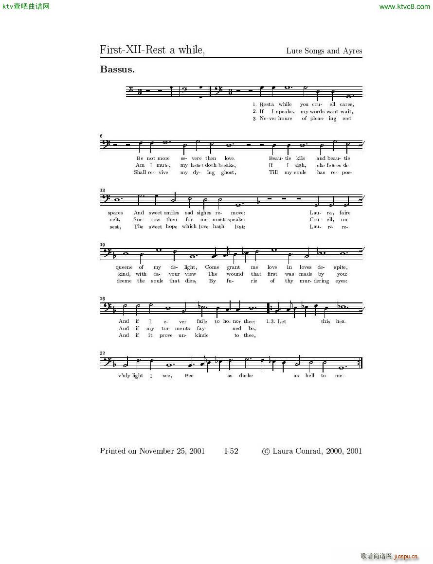 Dowland Lute Music (V)8