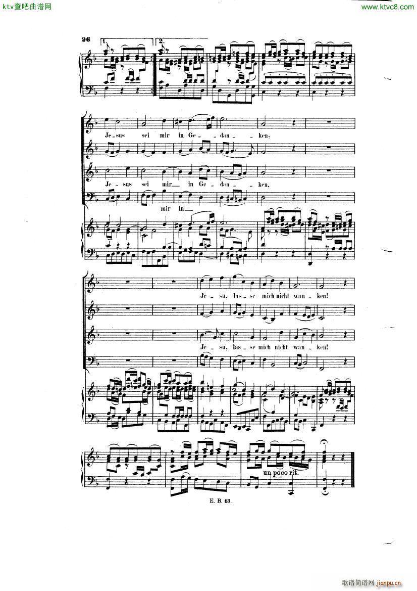 Bach JS BWV 248 Christmas Oratorio No 38 42(V)14
