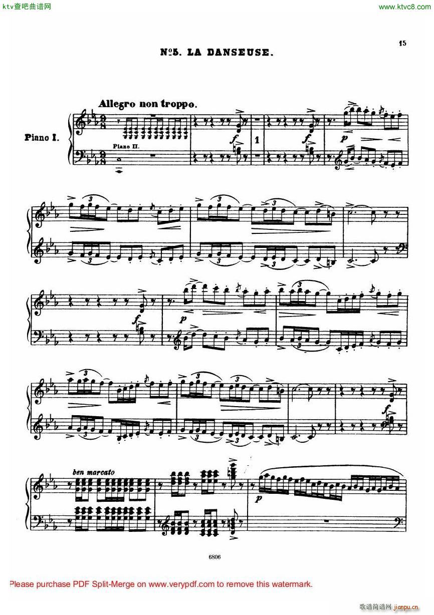 Arensky op 23 Suite No 2 Silhouettes(V)16